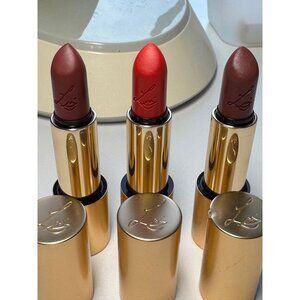 Bundle of 3 Lisa Eldridge Lip Sticks - Spirited Away, Painterly, Atomic Cherry